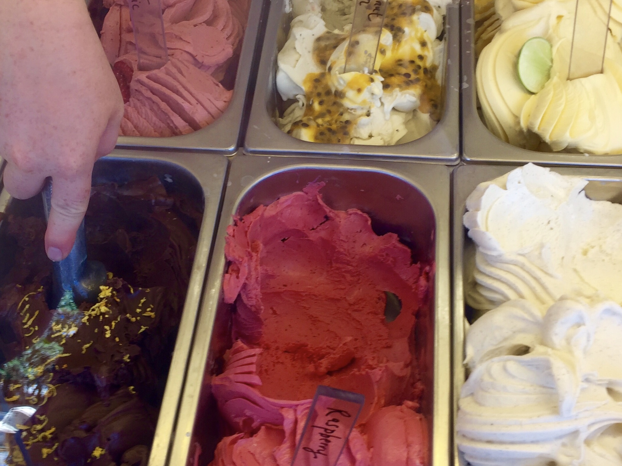 ice-cream and gelato